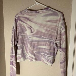h&m purple long sleeve